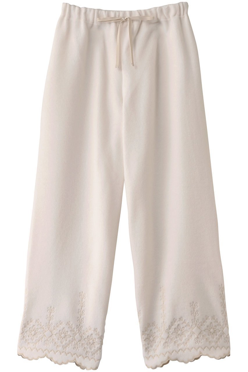 【キッドブルー/KID BLUE】の24フリースエンブボトム 人気、トレンドファッション・服の通販 founy(ファニー) 　ファッション　Fashion　レディースファッション　Fashion for Women　トップス・カットソー　Cut & Sew Tops　なめらか　Smooth, Silky Texture　パジャマ　Pajamas, Sleepwear　モチーフ　Motif, Design Theme　リラックス　Relax, Relaxed Fit　レース　Lace, Lace Fabric　再入荷　Restock / Back in Stock　 other-1|ID: prp329100004233204 ipo3291000000035638540