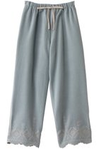 【キッドブルー/KID BLUE】の24フリースエンブボトム 人気、トレンドファッション・服の通販 founy(ファニー) ファッション Fashion レディースファッション Fashion for Women トップス・カットソー Cut & Sew Tops なめらか Smooth, Silky Texture パジャマ Pajamas, Sleepwear モチーフ Motif, Design Theme リラックス Relax, Relaxed Fit レース Lace, Lace Fabric 再入荷 Restock / Back in Stock thumbnail ユーカリ|ID: prp329100004233204 ipo3291000000035638542