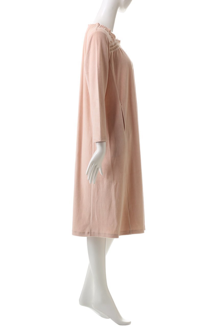 【キッドブルー/KID BLUE】の24コットンベロアワンピース 人気、トレンドファッション・服の通販 founy(ファニー) ファッション Fashion レディースファッション Fashion for Women ワンピース Dresses ギャザー Gathered, Ruffled スモッキング Smocking, Gathered Stitching パジャマ Pajamas, Sleepwear ベロア Velour, Soft Velvet リラックス Relax, Relaxed Fit 再入荷 Restock / Back in Stock other-3|ID: prp329100004233207 ipo3291000000034874932