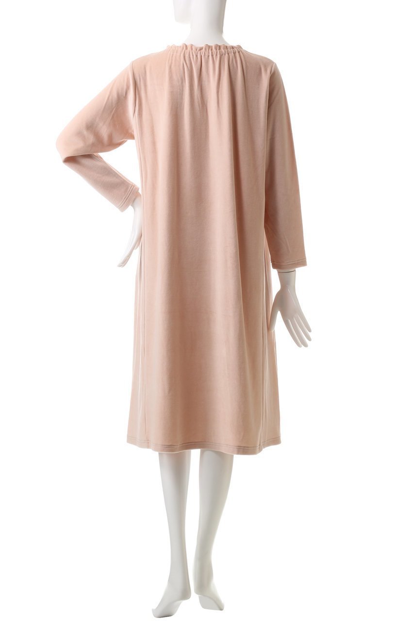 【キッドブルー/KID BLUE】の24コットンベロアワンピース 人気、トレンドファッション・服の通販 founy(ファニー) ファッション Fashion レディースファッション Fashion for Women ワンピース Dresses ギャザー Gathered, Ruffled スモッキング Smocking, Gathered Stitching パジャマ Pajamas, Sleepwear ベロア Velour, Soft Velvet リラックス Relax, Relaxed Fit 再入荷 Restock / Back in Stock other-4|ID: prp329100004233207 ipo3291000000034874934