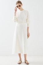 【デザイン ワークス/DESIGN WORKS】のジョーゼットワンピース アイボリー|ID: prp329100004233213 ipo3291000000032880511