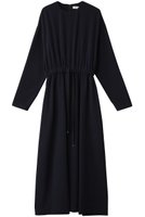 【エブール/ebure】のアセテートダブルクロス ウエストゴムワンピース 人気、トレンドファッション・服の通販 founy(ファニー) ファッション Fashion レディースファッション Fashion for Women ワンピース Dresses チュニック Tunic Tops & Dresses シンプル Simple, Minimal ストレッチ Stretch, Stretchy Fabric ダブル Double, Double-Breasted チュニック Tunic, Long Top ネックレス Necklace, Pendant Necklace リボン Ribbon, Bow エレガント 上品 Elegant 再入荷 Restock / Back in Stock 長袖 Long Sleeve, Full Sleeve |ID:prp329100004233219