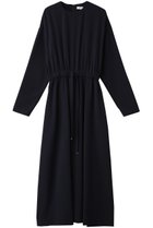 【エブール/ebure】のアセテートダブルクロス ウエストゴムワンピース 人気、トレンドファッション・服の通販 founy(ファニー) ファッション Fashion レディースファッション Fashion for Women ワンピース Dresses チュニック Tunic Tops & Dresses シンプル Simple, Minimal ストレッチ Stretch, Stretchy Fabric ダブル Double, Double-Breasted チュニック Tunic, Long Top ネックレス Necklace, Pendant Necklace リボン Ribbon, Bow エレガント 上品 Elegant 再入荷 Restock / Back in Stock 長袖 Long Sleeve, Full Sleeve thumbnail ネイビー|ID: prp329100004233219 ipo3291000000032717201