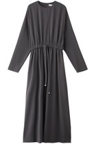 【エブール/ebure】のアセテートダブルクロス ウエストゴムワンピース 人気、トレンドファッション・服の通販 founy(ファニー) ファッション Fashion レディースファッション Fashion for Women ワンピース Dresses チュニック Tunic Tops & Dresses シンプル Simple, Minimal ストレッチ Stretch, Stretchy Fabric ダブル Double, Double-Breasted チュニック Tunic, Long Top ネックレス Necklace, Pendant Necklace リボン Ribbon, Bow エレガント 上品 Elegant 再入荷 Restock / Back in Stock 長袖 Long Sleeve, Full Sleeve thumbnail グレー|ID: prp329100004233219 ipo3291000000032717202