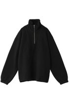 【ヨーク/YOKE / MEN】の【MEN】WOOL FREECE ハーフジッププルオーバー 人気、トレンドファッション・服の通販 founy(ファニー) ファッション Fashion メンズファッション MEN トップス・カットソー Tops/Tshirt/Men ニット Knit Tops スラックス Slacks ハイネック High Neck バランス Balance ワイド Wide 今季 This Season NEW・新作・新着・新入荷 New Arrivals thumbnail ブラック|ID: prp329100004233239 ipo3291000000029340049