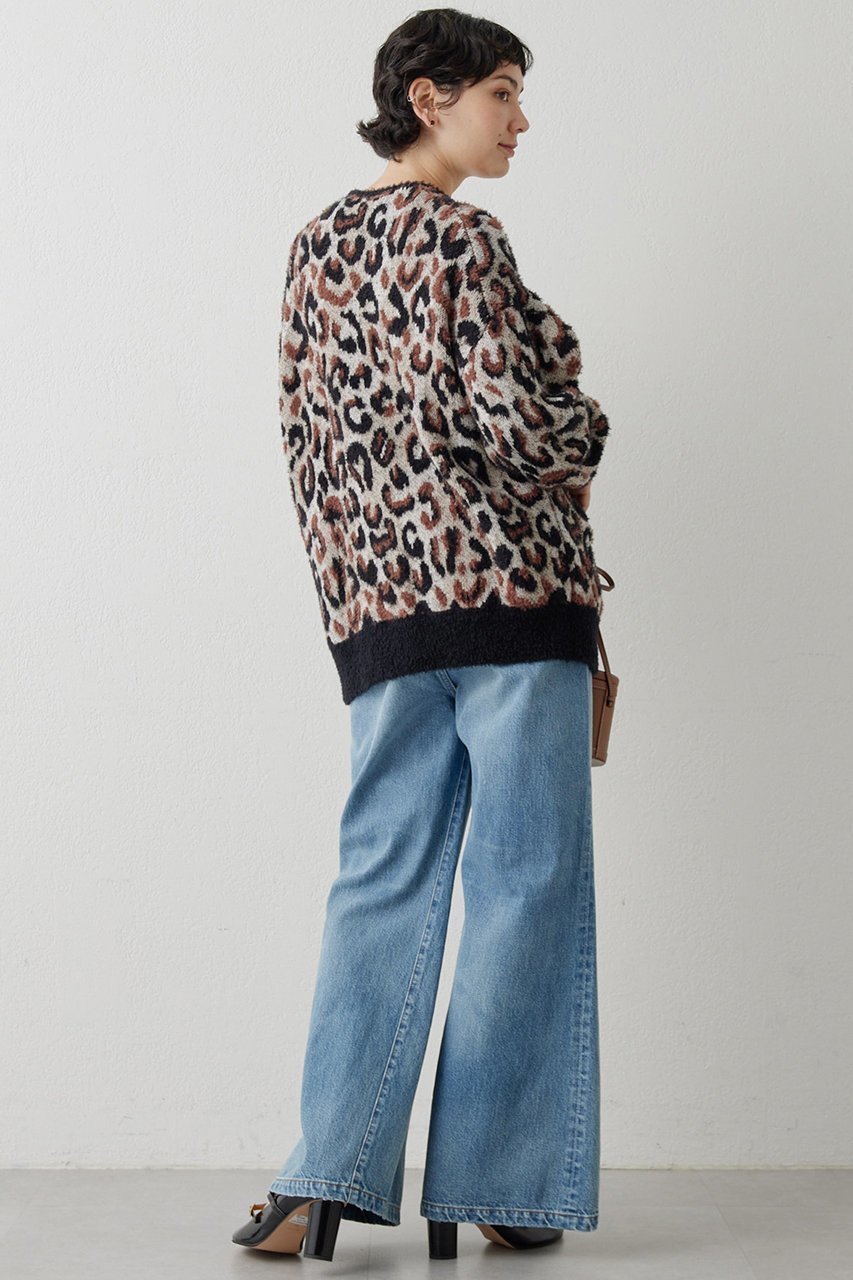 【ウィムガゼット/Whim Gazette】のワイドフレアデニムパンツ 人気、トレンドファッション・服の通販 founy(ファニー) 　ファッション　Fashion　レディースファッション　Fashion for Women　パンツ　Pants & Trousers　デニムパンツ・ジーンズ・美脚デニム　Denim Jeans & Pants　デニム　Denim, Jeans Material　トレンド　Trend, Trending Now　ルーズ　Loose, Oversized　ワイド　Wide, Wide Fit　ヴィンテージ　Vintage Style　エレガント 上品　Elegant　other-4|ID: prp329100004233258 ipo3291000000032811996