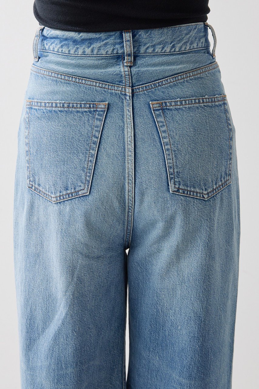 【ウィムガゼット/Whim Gazette】のワイドフレアデニムパンツ 人気、トレンドファッション・服の通販 founy(ファニー) 　ファッション　Fashion　レディースファッション　Fashion for Women　パンツ　Pants & Trousers　デニムパンツ・ジーンズ・美脚デニム　Denim Jeans & Pants　デニム　Denim, Jeans Material　トレンド　Trend, Trending Now　ルーズ　Loose, Oversized　ワイド　Wide, Wide Fit　ヴィンテージ　Vintage Style　エレガント 上品　Elegant　other-8|ID: prp329100004233258 ipo3291000000035724641