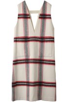 【アドーア/ADORE】のアルパカシャギーチェックワンピース ホワイト|ID: prp329100004233264 ipo3291000000035737620