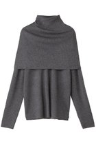 【ミズイロ インド/mizuiro ind】のcape collar rib P/O プルオーバー gray|ID: prp329100004233268 ipo3291000000032964122