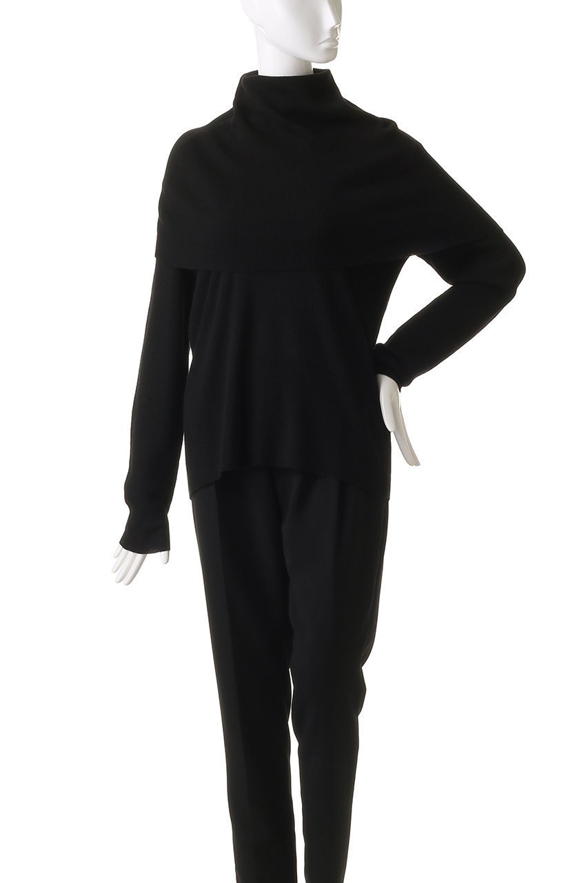 【ミズイロ インド/mizuiro ind】のcape collar rib P/O プルオーバー 人気、トレンドファッション・服の通販 founy(ファニー) 　ファッション　Fashion　レディースファッション　Fashion for Women　トップス・カットソー　Cut & Sew Tops　ニット　Knit Tops & Sweaters　カジュアルプルオーバー・ニットトップス　Pullovers & Knit Tops / Casual Pullovers　シンプル　Simple, Minimal　フィット　Fit, Slim Fit　other-2|ID: prp329100004233268 ipo3291000000035655854