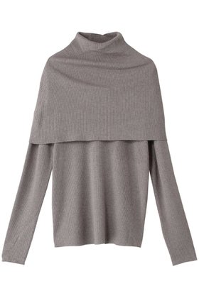 【ミズイロ インド/mizuiro ind】 cape collar rib P/O プルオーバー人気、トレンドファッション・服の通販 founy(ファニー) ファッション Fashion レディースファッション Fashion for Women トップス・カットソー Cut & Sew Tops ニット Knit Tops & Sweaters カジュアルプルオーバー・ニットトップス Pullovers & Knit Tops / Casual Pullovers シンプル Simple, Minimal フィット Fit, Slim Fit |ID:prp329100004233268
