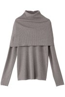 【ミズイロ インド/mizuiro ind】のcape collar rib P/O プルオーバー 人気、トレンドファッション・服の通販 founy(ファニー) ファッション Fashion レディースファッション Fashion for Women トップス・カットソー Cut & Sew Tops ニット Knit Tops & Sweaters カジュアルプルオーバー・ニットトップス Pullovers & Knit Tops / Casual Pullovers シンプル Simple, Minimal フィット Fit, Slim Fit |ID:prp329100004233268