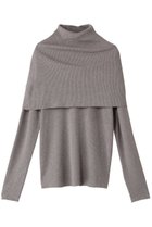 【ミズイロ インド/mizuiro ind】のcape collar rib P/O プルオーバー s.beige|ID: prp329100004233268 ipo3291000000036224215