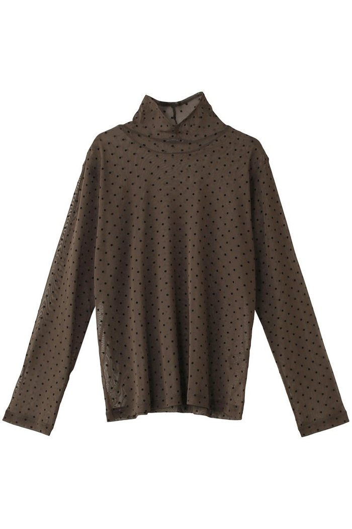 【ミズイロ インド/mizuiro ind】のmesh dots high neck P/O プルオーバー インテリア・キッズ・メンズ・レディースファッション・服の通販 founy(ファニー) https://founy.com/ ファッション Fashion レディースファッション WOMEN トップス・カットソー Tops/Tshirt シャツ/ブラウス Shirts/Blouses プルオーバー Pullover シアー Sheer スリーブ Sleeve チュール Tulle ドット Dot ハイネック High Neck パーティ Party ビスチェ Bustier フェミニン Feminine ロング Long |ID: prp329100004233269 ipo3291000000029340146