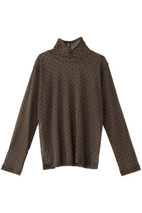 【ミズイロ インド/mizuiro ind】のmesh dots high neck P/O プルオーバー 人気、トレンドファッション・服の通販 founy(ファニー) ファッション Fashion レディースファッション WOMEN トップス・カットソー Tops/Tshirt シャツ/ブラウス Shirts/Blouses プルオーバー Pullover シアー Sheer スリーブ Sleeve チュール Tulle ドット Dot ハイネック High Neck パーティ Party ビスチェ Bustier フェミニン Feminine ロング Long NEW・新作・新着・新入荷 New Arrivals |ID:prp329100004233269