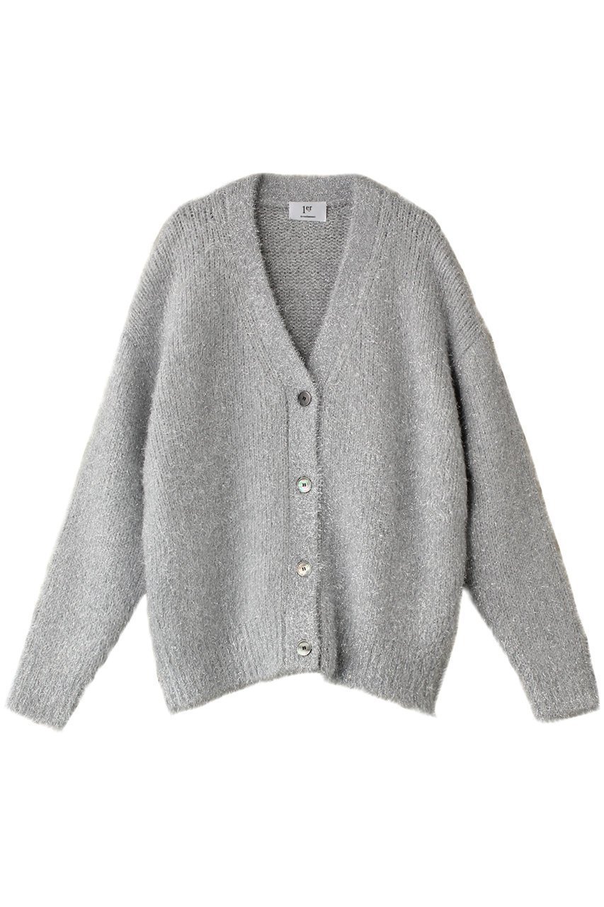 【プルミエ アロンディスモン/1er Arrondissement】のラメシャギーカーディガン 人気、トレンドファッション・服の通販 founy(ファニー) 　ファッション　Fashion　レディースファッション　Fashion for Women　トップス・カットソー　Cut & Sew Tops　ニット　Knit Tops & Sweaters　カーディガン・羽織り　Layered Style Cardigans　カーディガン　Cardigan, Knitwear　トレンド　Trend, Trending Now　ファブリック　Fabric, Textile　 other-1|ID: prp329100004233274 ipo3291000000032913322