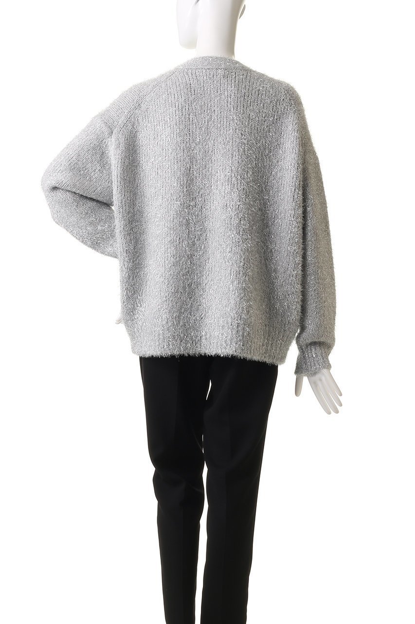 【プルミエ アロンディスモン/1er Arrondissement】のラメシャギーカーディガン 人気、トレンドファッション・服の通販 founy(ファニー) 　ファッション　Fashion　レディースファッション　Fashion for Women　トップス・カットソー　Cut & Sew Tops　ニット　Knit Tops & Sweaters　カーディガン・羽織り　Layered Style Cardigans　カーディガン　Cardigan, Knitwear　トレンド　Trend, Trending Now　ファブリック　Fabric, Textile　other-4|ID: prp329100004233274 ipo3291000000035623454