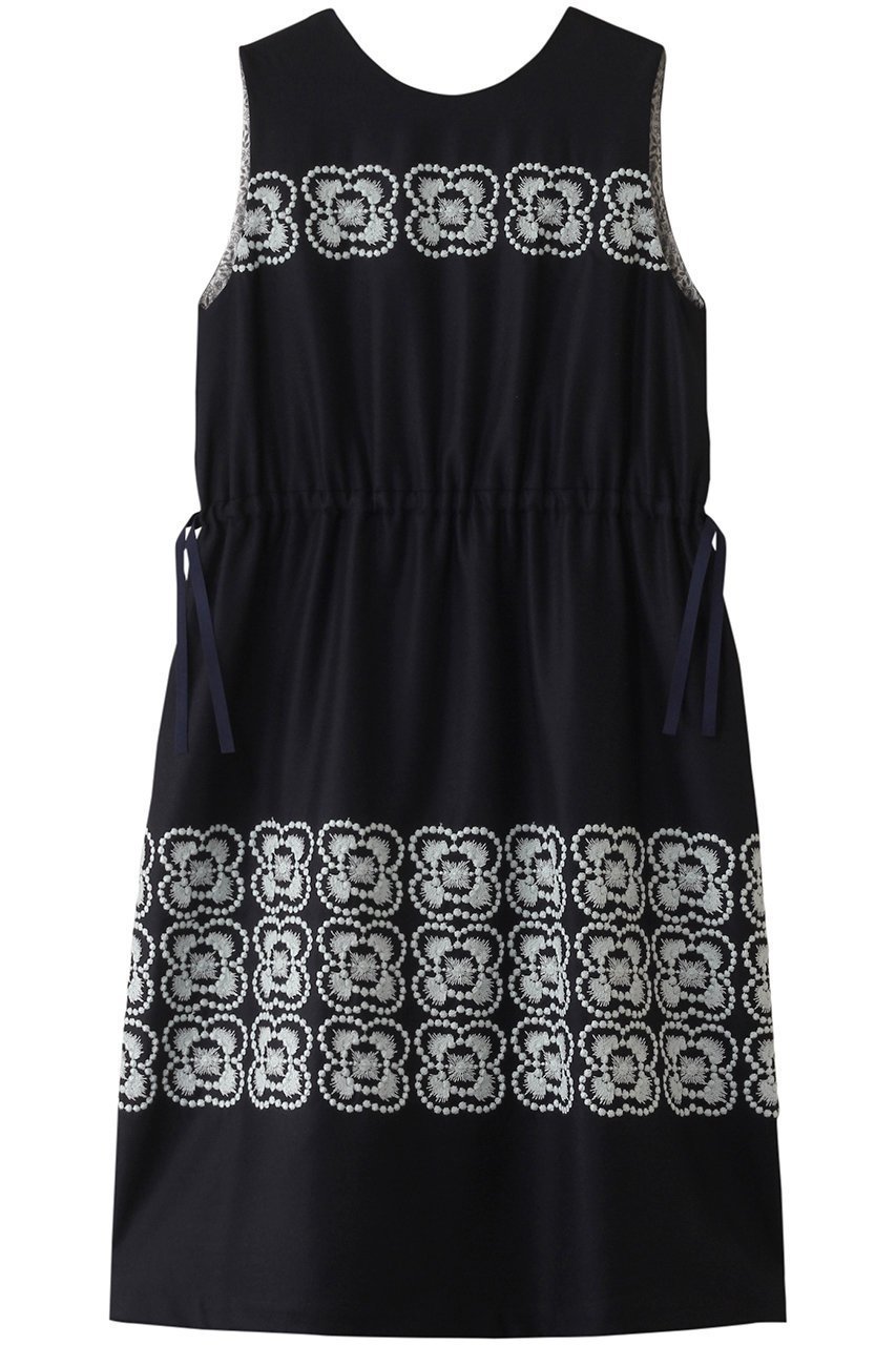 【ミナ ペルホネン/mina perhonen / KIDS】の【KIDS】blumen ワンピース ネイビー L(140cm相当) インテリア・キッズ・メンズ・レディースファッション・服の通販 founy(ファニー) 　ファッション　Fashion　キッズファッション　Fashion for Kids　ワンピース　Dresses　ドット　Polka Dot, Dot Pattern　パーティ　Party, Party Style　フェミニン　Feminine, Girly　ネイビー|ID: prp329100004234478 ipo3291000000036236291