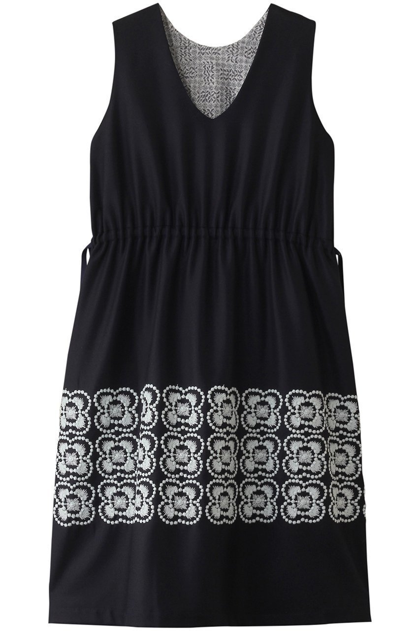 【ミナ ペルホネン/mina perhonen / KIDS】の【KIDS】blumen ワンピース ネイビー L(140cm相当) 人気、トレンドファッション・服の通販 founy(ファニー) 　ファッション　Fashion　キッズファッション　Fashion for Kids　ワンピース　Dresses　ドット　Polka Dot, Dot Pattern　パーティ　Party, Party Style　フェミニン　Feminine, Girly　other-2|ID: prp329100004234478 ipo3291000000036236293