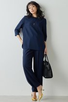 【ウィムガゼット/Whim Gazette】のバックサテンイージーパンツ 人気、トレンドファッション・服の通販 founy(ファニー) ファッション Fashion レディースファッション Fashion for Women パンツ Pants & Trousers バッグ Bags ストレッチ Stretch, Stretchy Fabric センター Center, Center Line ドローコード Drawcord, Drawstring Cord ベーシック Basic, Essential エレガント 上品 Elegant thumbnail ネイビー|ID: prp329100004234483 ipo3291000000032927724