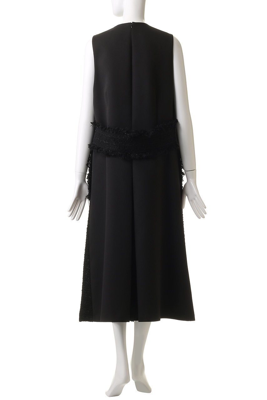 【アドーア/ADORE】のブラックラメツイードワンピース 人気、トレンドファッション・服の通販 founy(ファニー) 　ファッション　Fashion　レディースファッション　Fashion for Women　ワンピース　Dresses　チュニック　Tunic Tops & Dresses　スリット　Slit, Slit Detail　チュニック　Tunic, Long Top　ツイード　Twill, Twill Weave　ドロップ　Drop Shoulder, Dropped Style　パーティ　Party, Party Style　ポケット　Pocket, Pocket Detail　ロング　Long, Long-Length　other-4|ID: prp329100004234490 ipo3291000000032888991