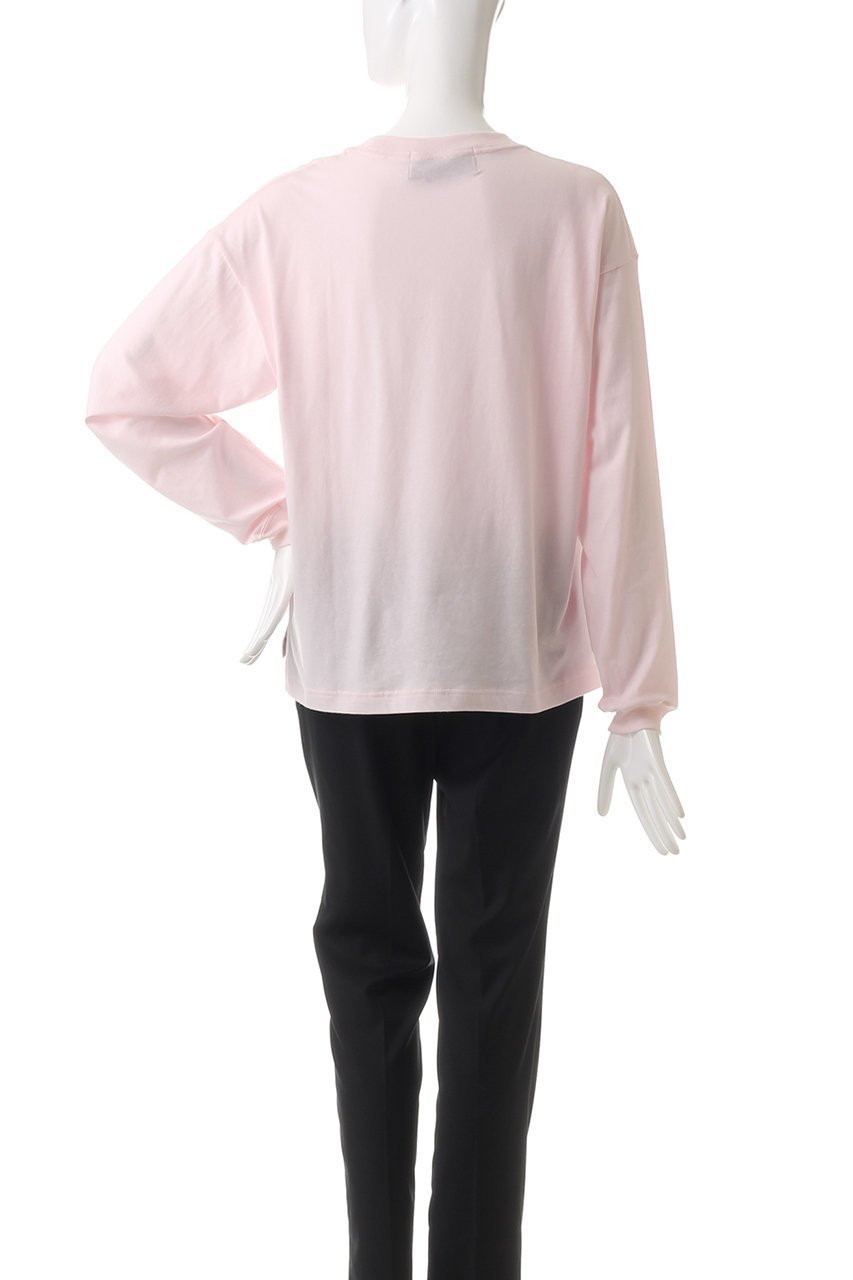 【サードマガジン/THIRD MAGAZINE】のロゴロングスリーブTシャツ 人気、トレンドファッション・服の通販 founy(ファニー) 　ファッション　Fashion　レディースファッション　Fashion for Women　トップス・カットソー　Cut & Sew Tops　シャツ・ブラウス・オフィスカジュアル　Elegant Blouses & Button-Ups　ロングTシャツ・Tシャツ　Longline T-Shirts & Tees　カットソー・ベーシックTシャツ　Cut-and-Sewn Tops / Stretch Tees & Basics　スリーブ　Sleeve, Long Sleeve / Short Sleeve　フロント　Front, Front Design　ボトム　Bottoms, Lower Wear　ロング　Long, Long-Length　other-4|ID: prp329100004234492 ipo3291000000035933024