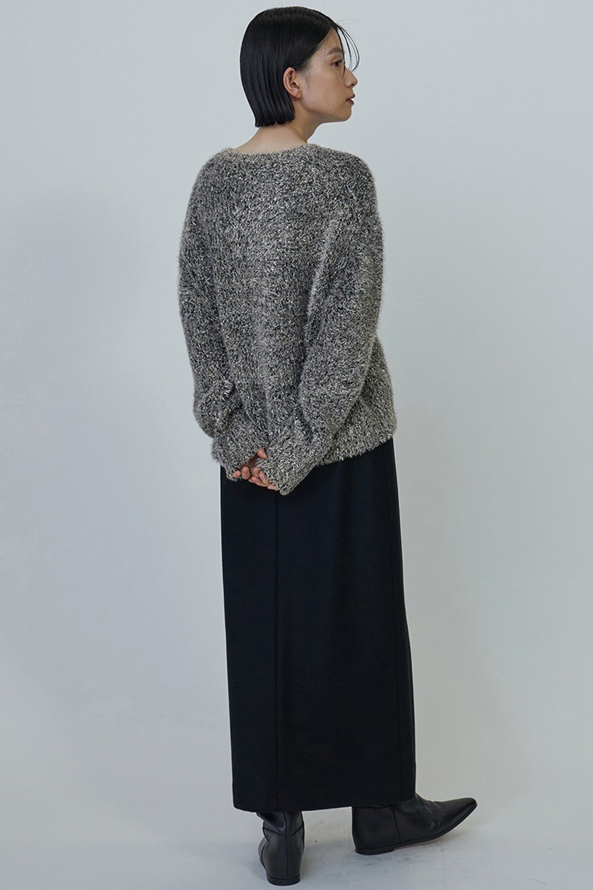 【プルミエ アロンディスモン/1er Arrondissement】のラメシャギーニットプルオーバー 人気、トレンドファッション・服の通販 founy(ファニー) 　ファッション　Fashion　レディースファッション　Fashion for Women　トップス・カットソー　Cut & Sew Tops　ニット　Knit Tops & Sweaters　カジュアルプルオーバー・ニットトップス　Pullovers & Knit Tops / Casual Pullovers　トレンド　Trend, Trending Now　エレガント 上品　Elegant　A/W・秋冬　Autumn/Winter　other-6|ID: prp329100004234500 ipo3291000000032957564