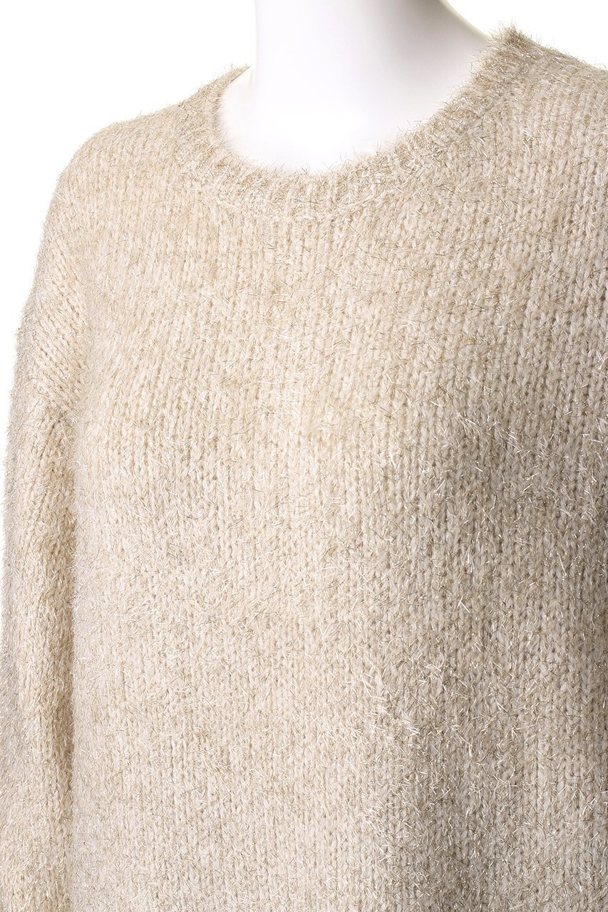 【プルミエ アロンディスモン/1er Arrondissement】のラメシャギーニットプルオーバー 人気、トレンドファッション・服の通販 founy(ファニー) 　ファッション　Fashion　レディースファッション　Fashion for Women　トップス・カットソー　Cut & Sew Tops　ニット　Knit Tops & Sweaters　カジュアルプルオーバー・ニットトップス　Pullovers & Knit Tops / Casual Pullovers　トレンド　Trend, Trending Now　エレガント 上品　Elegant　A/W・秋冬　Autumn/Winter　other-5|ID: prp329100004234500 ipo3291000000033663707