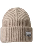 【アルアバイル/allureville】の【GANNI】STRUCTURED RIB BEANIE ベージュ|ID: prp329100004234506 ipo3291000000036153447