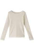 【アルアバイル/allureville】のシアーストライプロンT オフホワイト|ID: prp329100004234511 ipo3291000000032891590
