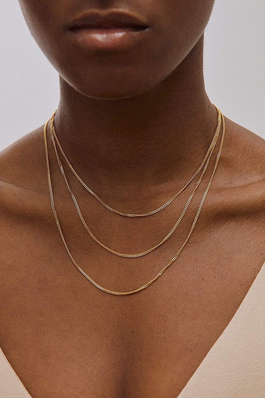 【ノウハウ/KNOWHOW】のTwist ネックレス シルバー/Curve 40cm 人気、トレンドファッション・服の通販 founy(ファニー) 　ファッション　Fashion　レディースファッション　Fashion for Women　ジュエリー　Jewelry　ネックレス　Necklaces & Pendants　ユニセックス　Unisex, Genderless　ショート　Short, Short Length　シルバー　Silver, Metallic Silver　ジュエリー　Jewelry, Accessories　スタイリッシュ　Stylish, Fashionable　チェーン　Chain, Chain Strap　ツイスト　Tweed, Tweed Fabric　ネックレス　Necklace, Pendant Necklace　定番　Standard, Basic Item　other-6|ID: prp329100004234524 ipo3291000000035756205