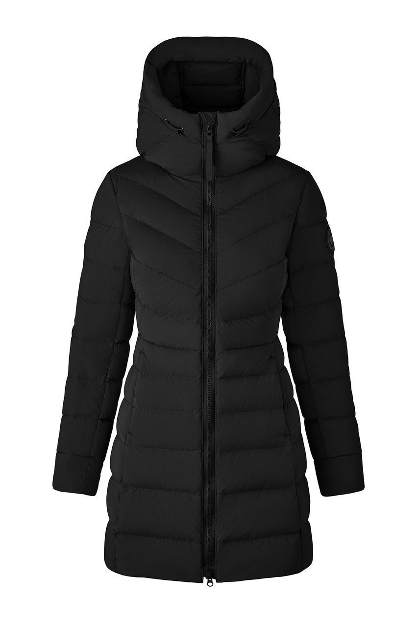 【カナダグース/CANADA GOOSE】の2331WB Clair Coat Black Label クレアコート ブラックレーベル インテリア・キッズ・メンズ・レディースファッション・服の通販 founy(ファニー) 　ファッション　Fashion　レディースファッション　WOMEN　アウター　Coat Outerwear　コート　Coats　キルティング　Quilting　ストレッチ　Stretch　ダウン　Down　フィット　Fit　モダン　Modern　ブラック|ID: prp329100004236121 ipo3291000000029360818