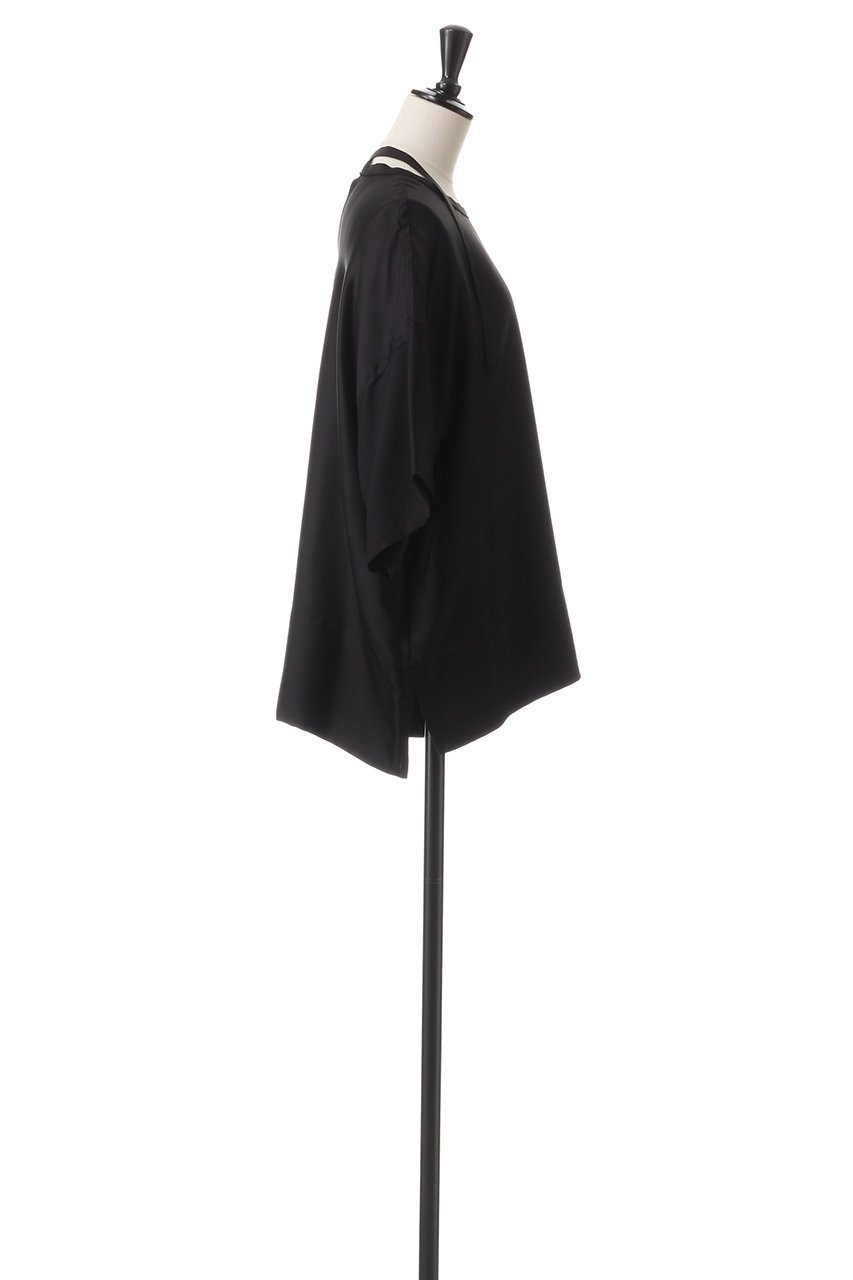 【ブラミンク/BLAMINK】の【BLMK】シルク インティメイト ショートブラウス 人気、トレンドファッション・服の通販 founy(ファニー) 　ファッション　Fashion　レディースファッション　Fashion for Women　トップス・カットソー　Cut & Sew Tops　シャツ・ブラウス・オフィスカジュアル　Elegant Blouses & Button-Ups　ショート　Short, Short Length　シルク　Silk, 100% Silk　シンプル　Simple, Minimal　スリーブ　Sleeve, Long Sleeve / Short Sleeve　定番　Standard, Basic Item　other-3|ID: prp329100004236134 ipo3291000000035653271