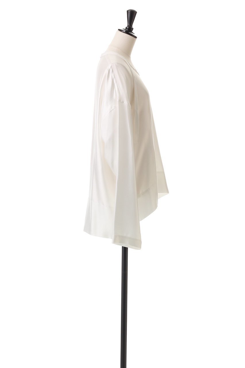 【ブラミンク/BLAMINK】の【BLMK】シルク インティメイト ブラウス 人気、トレンドファッション・服の通販 founy(ファニー) 　ファッション　Fashion　レディースファッション　Fashion for Women　トップス・カットソー　Cut & Sew Tops　シャツ・ブラウス・オフィスカジュアル　Elegant Blouses & Button-Ups　シルク　Silk, 100% Silk　シンプル　Simple, Minimal　スリーブ　Sleeve, Long Sleeve / Short Sleeve　ベーシック　Basic, Essential　リラックス　Relax, Relaxed Fit　ロング　Long, Long-Length　定番　Standard, Basic Item　other-3|ID: prp329100004236135 ipo3291000000035489441