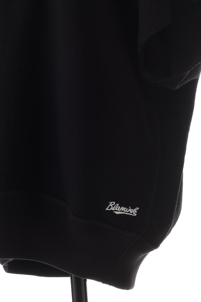 【ブラミンク/BLAMINK】の【BLMK】吊裏毛ロゴショートスリーブプルオーバー 人気、トレンドファッション・服の通販 founy(ファニー) 　ファッション　Fashion　レディースファッション　Fashion for Women　トップス・カットソー　Cut & Sew Tops　シャツ・ブラウス・オフィスカジュアル　Elegant Blouses & Button-Ups　ロングTシャツ・Tシャツ　Longline T-Shirts & Tees　カジュアルプルオーバー・ニットトップス　Pullovers & Knit Tops / Casual Pullovers　カットソー・ベーシックTシャツ　Cut-and-Sewn Tops / Stretch Tees & Basics　ショート　Short, Short Length　スリーブ　Sleeve, Long Sleeve / Short Sleeve　トレンド　Trend, Trending Now　フォルム　Silhouette, Form　ベーシック　Basic, Essential　ボックス　Boxy, Box Shape　ロング　Long, Long-Length　定番　Standard, Basic Item　other-5|ID: prp329100004236140 ipo3291000000032838654