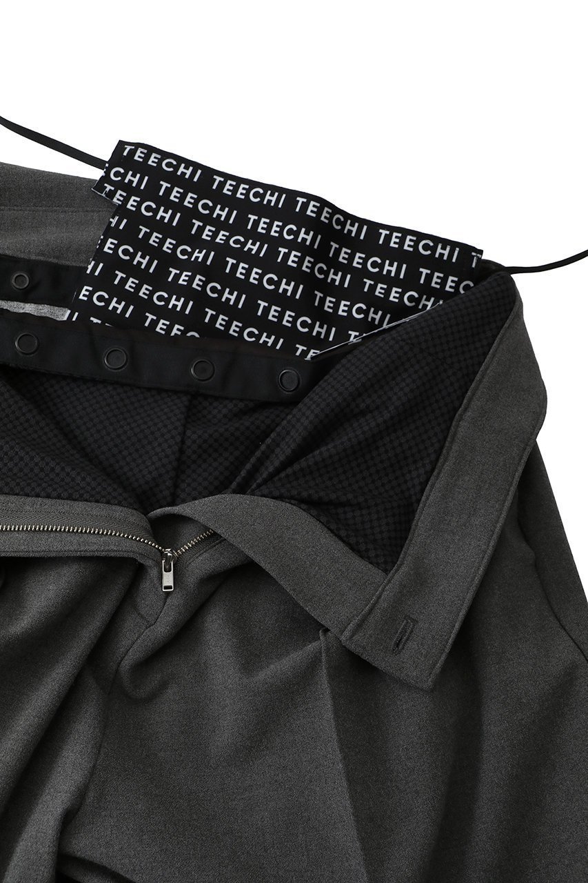 【ティーチ/TEECHI】の「TMO ThermoStreamer 」ワンショルコンビネゾン ウールライク 人気、トレンドファッション・服の通販 founy(ファニー) 　ファッション　Fashion　レディースファッション　Fashion for Women　パンツ　Pants & Trousers　コンビネゾン　Jumpsuit, All-in-One　シンプル　Simple, Minimal　ワンショル　One Shoulder, Asymmetrical　other-7|ID: prp329100004236985 ipo3291000000032831064