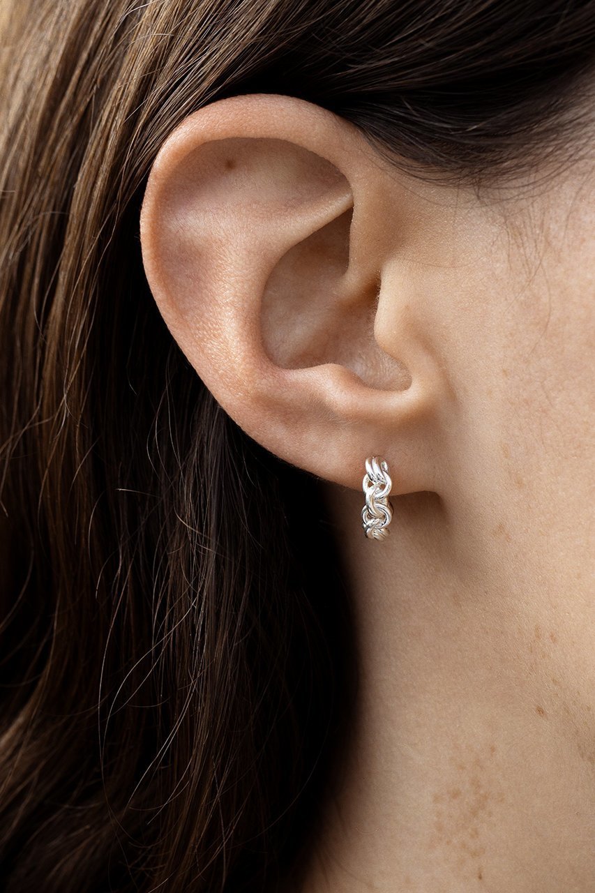 【スピネッリ キルコリーン/Spinelli Kilcollin】の9mm Fused Serpens ピアス 人気、トレンドファッション・服の通販 founy(ファニー) ファッション Fashion レディースファッション Fashion for Women ジュエリー Jewelry ファッションリング Fashion Rings イヤリング・フープ・ドロップタイプ Hoop, Drop & Clip Earrings イヤリング Earrings シンプル Simple, Minimal ダブル Double, Double-Breasted チェーン Chain, Chain Strap other-2|ID: prp329100004238238 ipo3291000000035530432