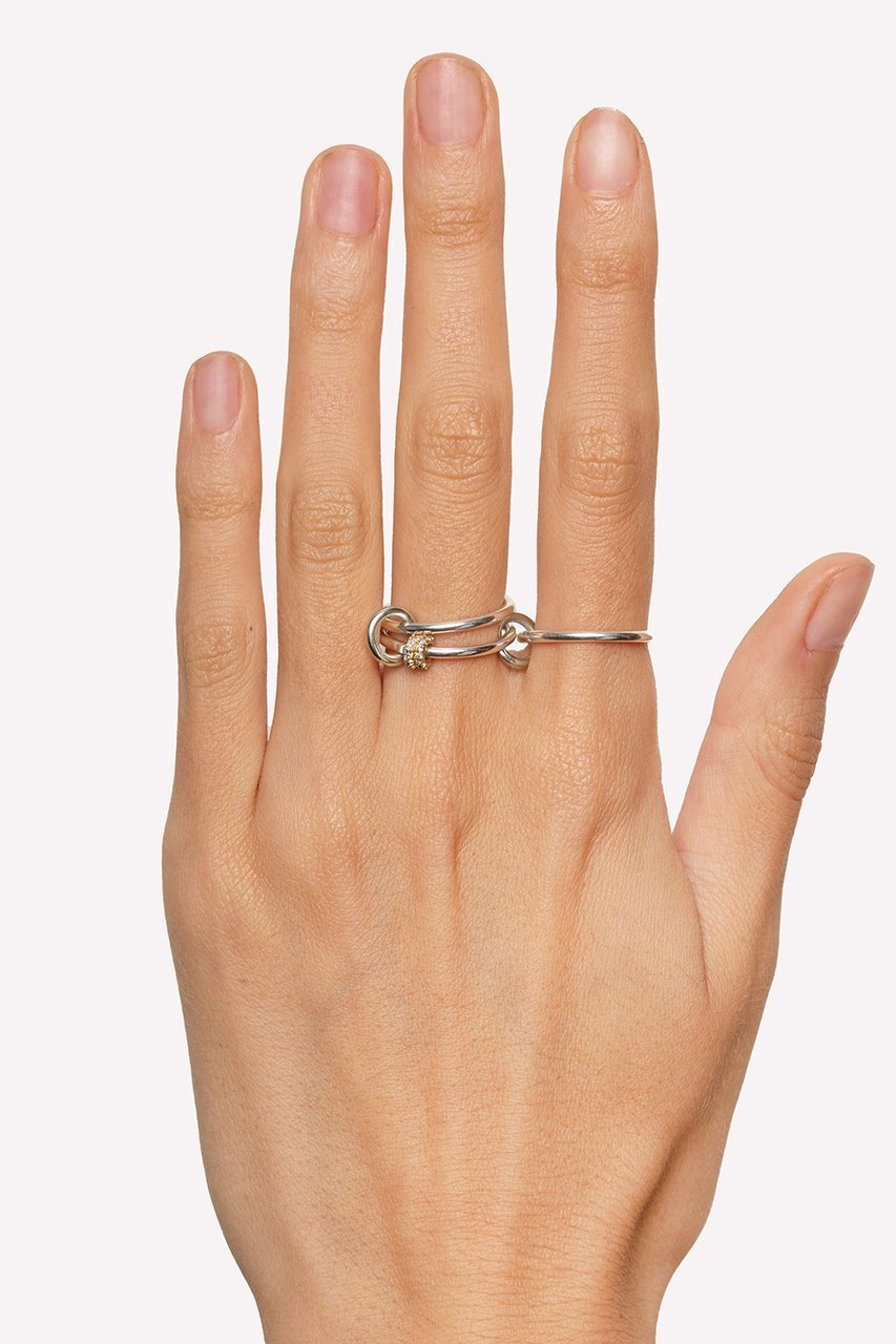 【スピネッリ キルコリーン/Spinelli Kilcollin】の【UNISEX】Acacia SG Gris リング 人気、トレンドファッション・服の通販 founy(ファニー) 　ファッション　Fashion　レディースファッション　Fashion for Women　ユニセックス　Unisex, Genderless　アクセサリー　Fashion Accessories　シルバー　Silver, Metallic Silver　シンプル　Simple, Minimal　ダイヤモンド　Diamond, Brilliant Cut　リュクス　Luxury, Elegant, High-End, Chic　other-2|ID: prp329100004238240 ipo3291000000035530435