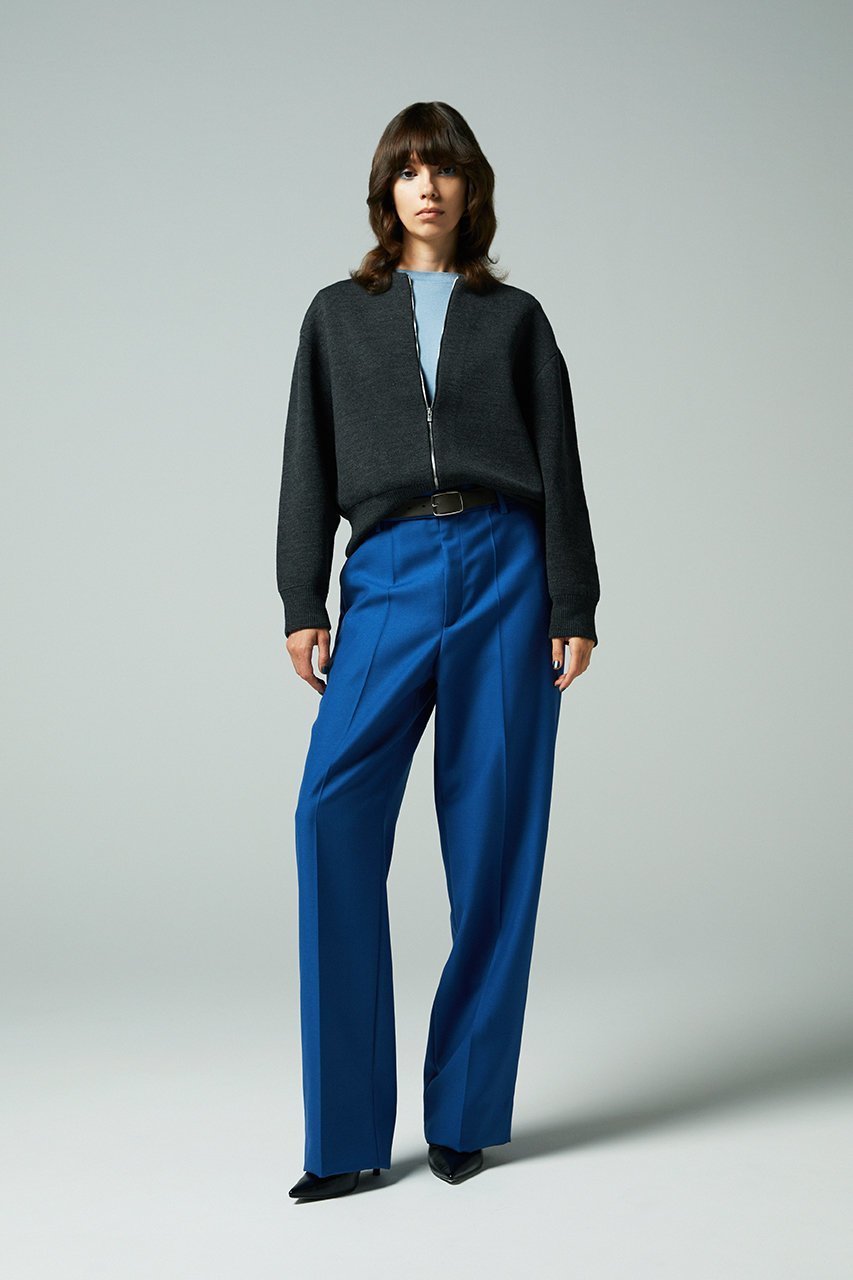 【オーヴィル/EAUVIRE】のダブルフェイス ジップブルゾン 人気、トレンドファッション・服の通販 founy(ファニー) 　ファッション　Fashion　レディースファッション　Fashion for Women　アウター　Coat / Outerwear Collection　レディースジャケット・軽アウター　Jackets　ブルゾンジャケット・スポーティアウター　Blouson Jackets　なめらか　Smooth, Silky Texture　イタリア　Italy　カッティング　Cutting Detail　ショルダー　Shoulder, Shoulder Strap　ショート　Short, Short Length　ジャケット　Jacket, Outerwear　ダブル　Double, Double-Breasted　ドロップ　Drop Shoulder, Dropped Style　フェイス　Face, Facial Design　フォルム　Silhouette, Form　ブルゾン　Blouson, Bomber Jacket　ボトム　Bottoms, Lower Wear　other-8|ID: prp329100004238248 ipo3291000000035695575