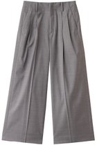 【オーヴィル/EAUVIRE】のツータックワイドパンツ 人気、トレンドファッション・服の通販 founy(ファニー) ファッション Fashion レディースファッション Fashion for Women パンツ Pants & Trousers イタリア Italy ストレッチ Stretch, Stretchy Fabric ストレート Straight, Straight Cut マニッシュ Mannish, Boyish メンズ Men's, Menswear ワイド Wide, Wide Fit thumbnail トップグレー|ID: prp329100004238250 ipo3291000000032928821