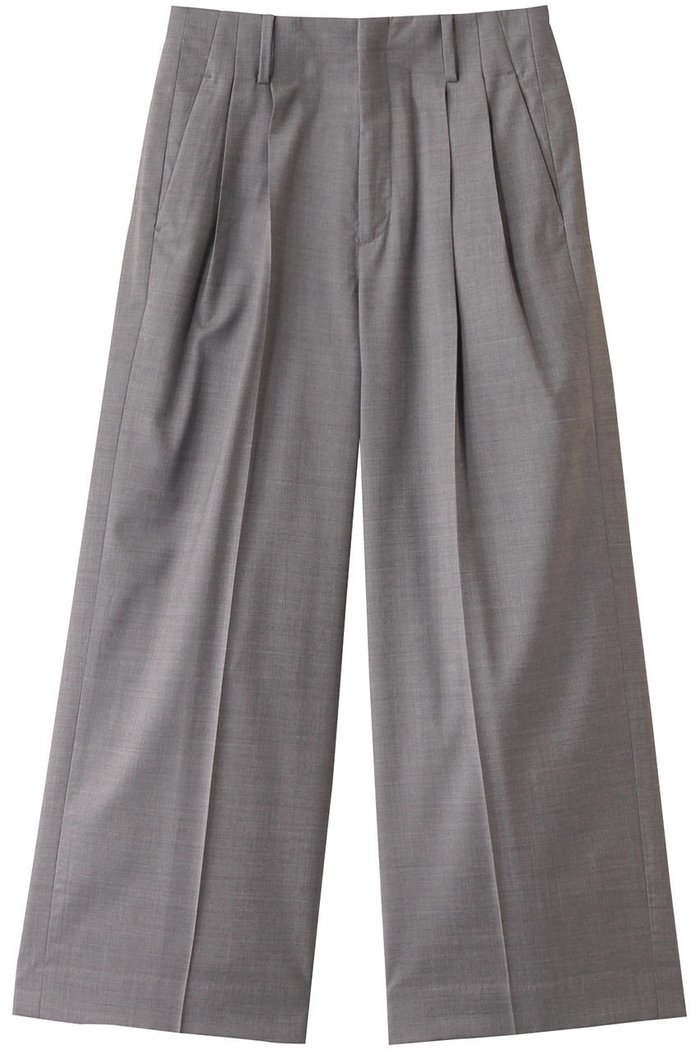 【オーヴィル/EAUVIRE】のツータックワイドパンツ インテリア・キッズ・メンズ・レディースファッション・服の通販 founy(ファニー) https://founy.com/ ファッション Fashion レディースファッション Fashion for Women パンツ Pants & Trousers イタリア Italy ストレッチ Stretch, Stretchy Fabric ストレート Straight, Straight Cut マニッシュ Mannish, Boyish メンズ Men's, Menswear ワイド Wide, Wide Fit |ID: prp329100004238250 ipo3291000000035819077