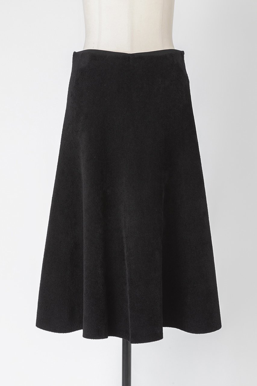 【オーヴィル/EAUVIRE】のフレアスカート インテリア・キッズ・メンズ・レディースファッション・服の通販 founy(ファニー) 　ファッション　Fashion　レディースファッション　Fashion for Women　スカート　Skirts　Aライン・フレアスカート　A-Line & Flared Skirts　なめらか　Smooth, Silky Texture　イタリア　Italy　ストレッチ　Stretch, Stretchy Fabric　フレア　Flare, Flared　新作・新入荷　New Arrivals / New In　ブラック|ID: prp329100004238254 ipo3291000000034386597