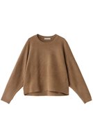 【オーヴィル/EAUVIRE】のクルーネックプルオーバー 人気、トレンドファッション・服の通販 founy(ファニー) ファッション Fashion レディースファッション Fashion for Women トップス・カットソー Cut & Sew Tops ニット Knit Tops & Sweaters カジュアルプルオーバー・ニットトップス Pullovers & Knit Tops / Casual Pullovers なめらか Smooth, Silky Texture イタリア Italy スタイリッシュ Stylish, Fashionable ストレッチ Stretch, Stretchy Fabric フォルム Silhouette, Form |ID:prp329100004238255