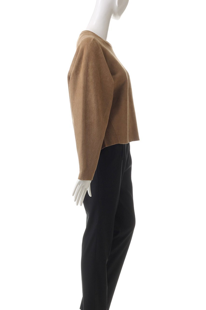 【オーヴィル/EAUVIRE】のクルーネックプルオーバー 人気、トレンドファッション・服の通販 founy(ファニー) 　ファッション　Fashion　レディースファッション　Fashion for Women　トップス・カットソー　Cut & Sew Tops　ニット　Knit Tops & Sweaters　カジュアルプルオーバー・ニットトップス　Pullovers & Knit Tops / Casual Pullovers　なめらか　Smooth, Silky Texture　イタリア　Italy　スタイリッシュ　Stylish, Fashionable　ストレッチ　Stretch, Stretchy Fabric　フォルム　Silhouette, Form　other-5|ID: prp329100004238255 ipo3291000000034981375