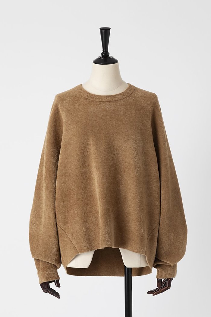 【オーヴィル/EAUVIRE】のクルーネックプルオーバー インテリア・キッズ・メンズ・レディースファッション・服の通販 founy(ファニー) https://founy.com/ ファッション Fashion レディースファッション Fashion for Women トップス・カットソー Cut & Sew Tops ニット Knit Tops & Sweaters カジュアルプルオーバー・ニットトップス Pullovers & Knit Tops / Casual Pullovers なめらか Smooth, Silky Texture イタリア Italy スタイリッシュ Stylish, Fashionable ストレッチ Stretch, Stretchy Fabric フォルム Silhouette, Form |ID: prp329100004238255 ipo3291000000036107971