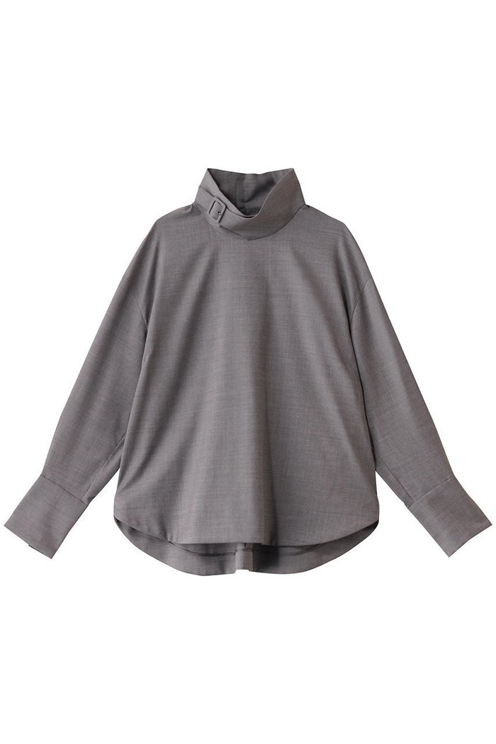 【オーヴィル/EAUVIRE】のベルテッドハイネックシャツ インテリア・キッズ・メンズ・レディースファッション・服の通販 founy(ファニー) https://founy.com/ ファッション Fashion レディースファッション Fashion for Women トップス・カットソー Cut & Sew Tops シャツ・ブラウス・オフィスカジュアル Elegant Blouses & Button-Ups イタリア Italy スタイリッシュ Stylish, Fashionable ストレッチ Stretch, Stretchy Fabric スリーブ Sleeve, Long Sleeve / Short Sleeve セットアップ Set-Up, Coordinated Outfit ハイネック High Neck, Mock Neck メンズ Men's, Menswear ロング Long, Long-Length |ID: prp329100004238260 ipo3291000000036220943