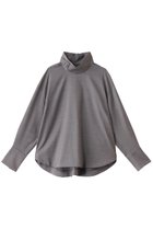 【オーヴィル/EAUVIRE】のベルテッドハイネックシャツ トップグレー|ID: prp329100004238260 ipo3291000000036220944