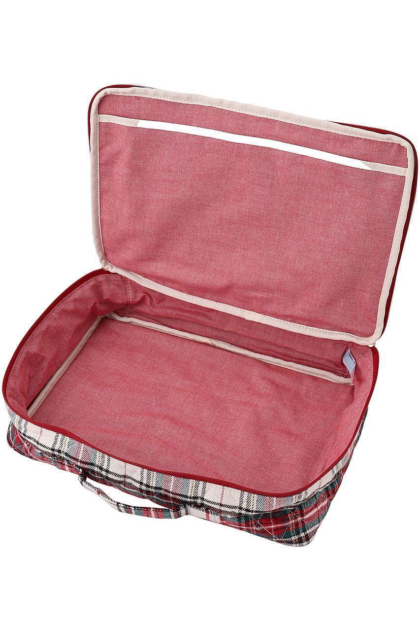 【キッドブルー/KID BLUE】のネルタータンキルティングGランジェリーケース 人気、トレンドファッション・服の通販 founy(ファニー) 　ファッション　Fashion　レディースファッション　Fashion for Women　ポーチ&ミニバッグ　Pouches & Mini Bags　キルティング　Quilted, Quilting　ジュエリー　Jewelry, Accessories　フォルム　Silhouette, Form　ポーチ　Pouch, Small Case　ランジェリー　Lingerie, Intimate Wear　リゾート　Resort, Vacation Style　巾着　Drawstring Bag, Kinchaku　旅行　Travel　A/W・秋冬　Autumn/Winter　other-2|ID: prp329100004238265 ipo3291000000036091983