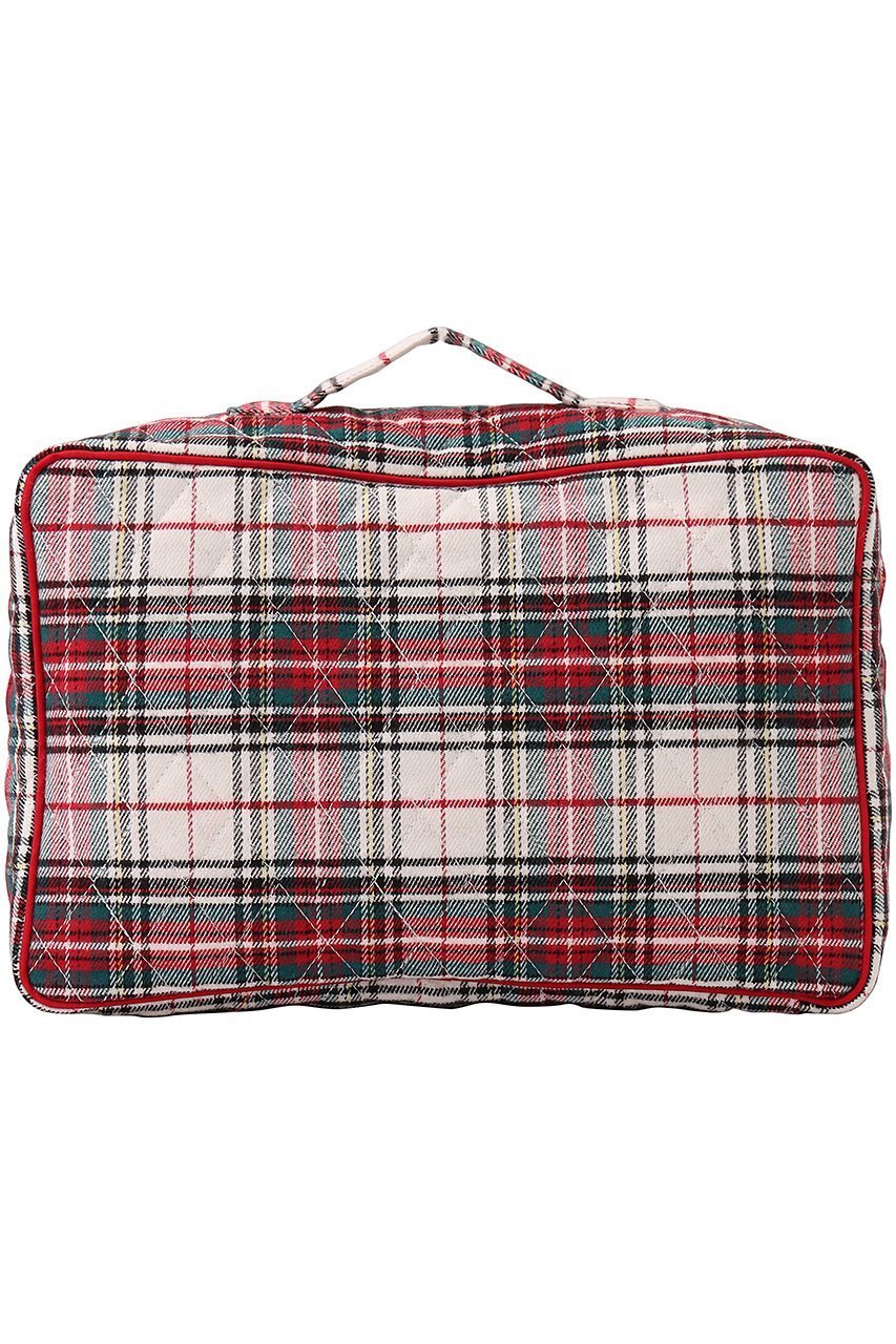 【キッドブルー/KID BLUE】のネルタータンキルティングGランジェリーケース 人気、トレンドファッション・服の通販 founy(ファニー) 　ファッション　Fashion　レディースファッション　Fashion for Women　ポーチ&ミニバッグ　Pouches & Mini Bags　キルティング　Quilted, Quilting　ジュエリー　Jewelry, Accessories　フォルム　Silhouette, Form　ポーチ　Pouch, Small Case　ランジェリー　Lingerie, Intimate Wear　リゾート　Resort, Vacation Style　巾着　Drawstring Bag, Kinchaku　旅行　Travel　A/W・秋冬　Autumn/Winter　other-3|ID: prp329100004238265 ipo3291000000036091984
