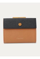【クルニ/CULLNI】のLeather Flap ミニウォレット With A Clasp アンバー|ID: prp329100004238273 ipo3291000000036884466
